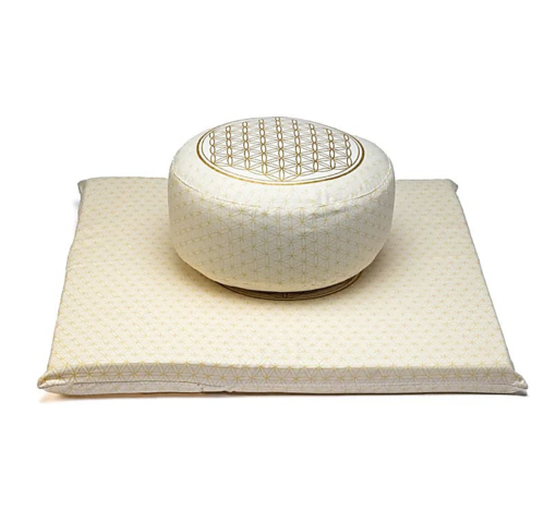 SET de meditación Flor de la Vida algodón BIO