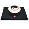 SET de Meditación Yin Yang negro/marfil