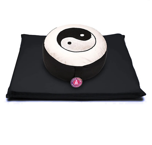 SET de Meditación Yin Yang negro/marfil