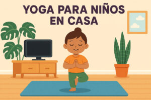 yoga para niños en casa