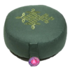 Zafu de Yoga meditación Verde Árbol de la vida verde