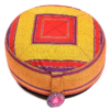 Zafu de Yoga meditación - multicolor - rojo/naranja