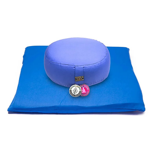 SET Meditación azul/azul de algodón BIO