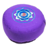 SET Meditación OM púrpura / azul sobre azul