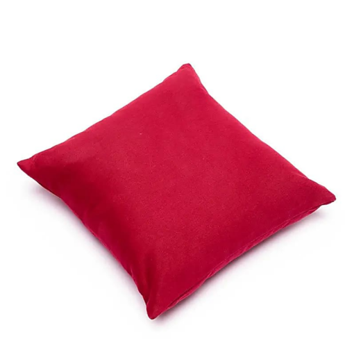 Zafu de Yoga meditación apoyo rodillas -rojo