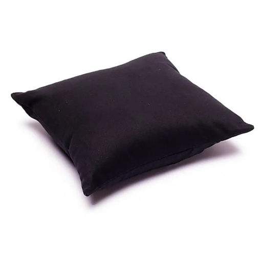 Zafu de Yoga meditación apoyo rodillas - negro