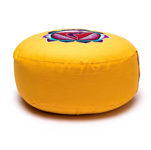 SET meditación amarillo 3er chakra bordado