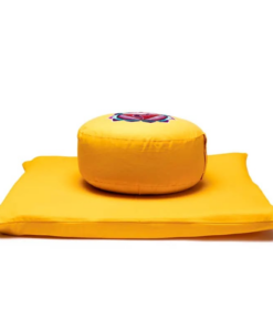 SET meditación amarillo 3er chakra bordado