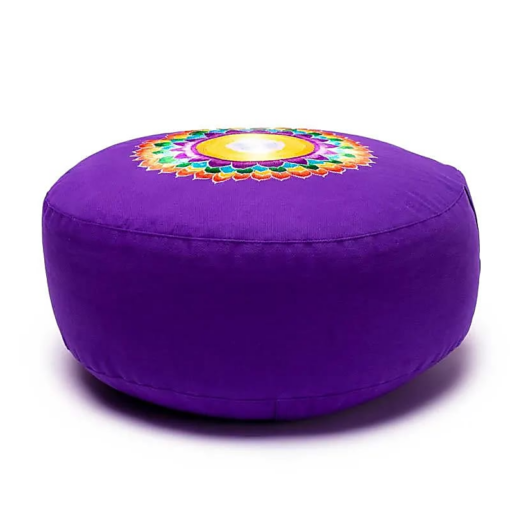 SET Meditación púrpura 7°chakra bordado