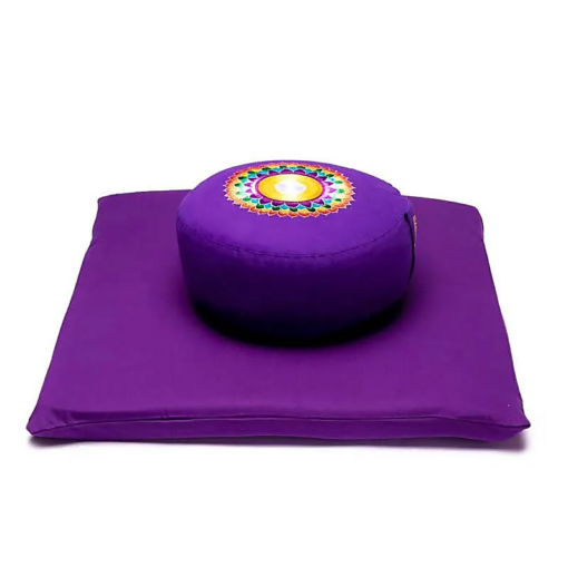SET Meditación púrpura 7°chakra bordado