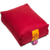 Bolster Yoga Rectangular 1er Chakra rojo Yogi & Yogini Meditation