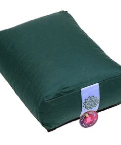 Bolster Yoga Rectangular 4º Chakra Verde Yogi & Yogini Meditation