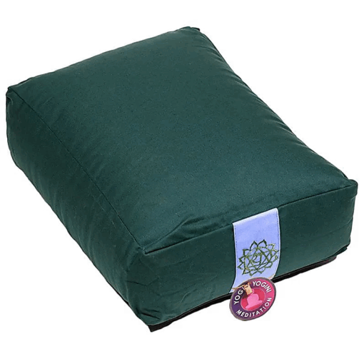 Bolster Yoga Rectangular 4º Chakra Verde Yogi & Yogini Meditation
