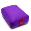 Bolster Yoga Rectangular 7° Chakra púrpura Yogi & Yogini Meditation