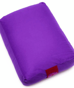 Bolster Yoga Rectangular 7° Chakra púrpura Yogi & Yogini Meditation