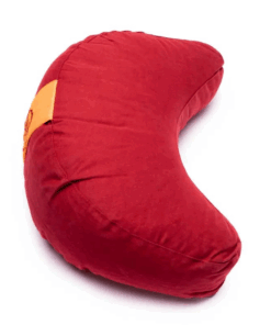 Zafu de Yoga meditación rojo media luna 1 chakra