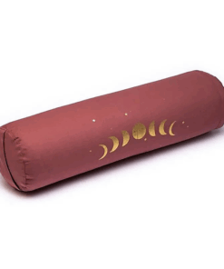 Bolster yoga redondo Fases lunares de algodón BIO