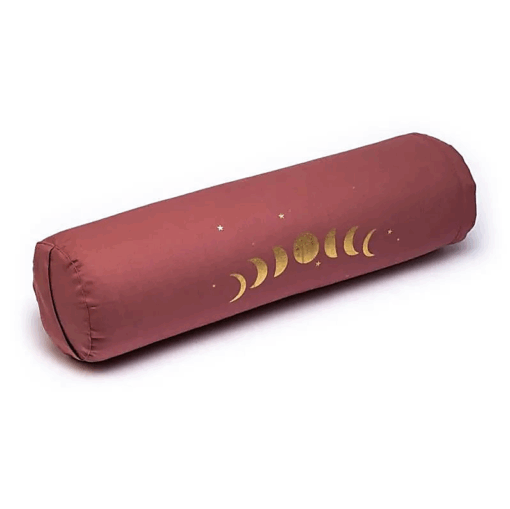 Bolster yoga redondo Fases lunares de algodón BIO