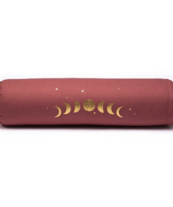 Bolster yoga redondo Fases lunares de algodón BIO