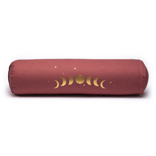 Bolster yoga redondo Fases lunares de algodón BIO