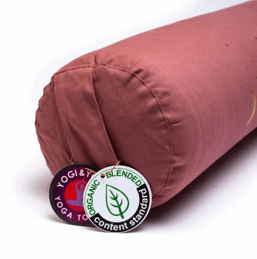 Bolster yoga redondo Fases lunares de algodón BIO