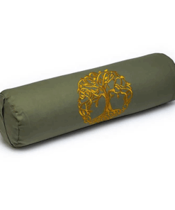 Bolster yoga redondo Árbol de la vida algodón BIO