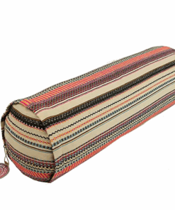 Bolster Yoga Redondo Bohemio de algodón BIO