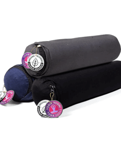 Bolster Yoga Set de 3 mini bolster de algodón BIO