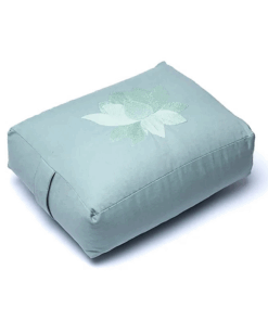 Bolster Yoga rectangular Loto de algodón orgánico