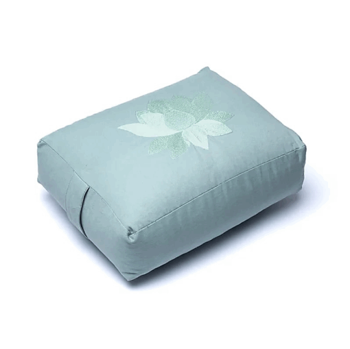 Bolster Yoga rectangular Loto de algodón orgánico