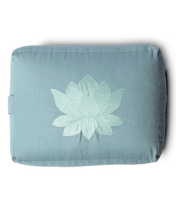 Bolster Yoga rectangular Loto de algodón orgánico