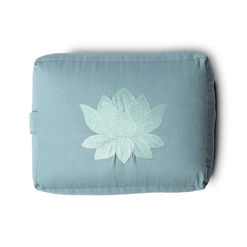 Bolster Yoga rectangular Loto de algodón orgánico