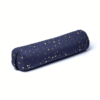 Bolster Yoga redondo Cielo estrellado azul marino algodón orgánico