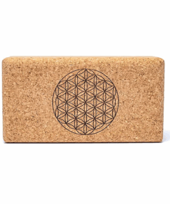 Ladrillo de Yoga Bloques de corcho Flor de la vida Mandala