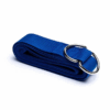 Cinturón de Yoga c/hebilla D azul algodón