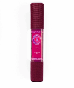 Esterilla para Yoga PVC Yogi & Yogini berenjena