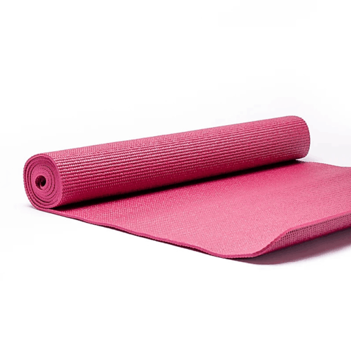 Esterilla para Yoga PVC Yogi & Yogini rosa oscuro