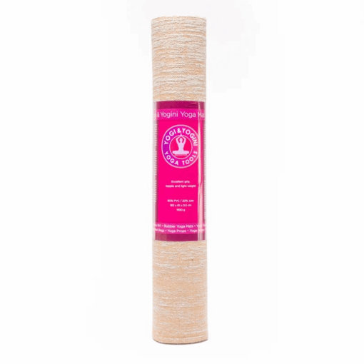 Esterilla para Yoga YUTE Yogi & Yogini Gris
