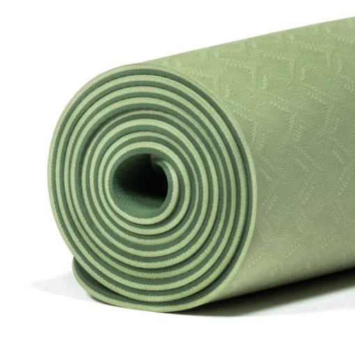 Esterilla para Yoga Premium TPE Yogi & Yogini Verde