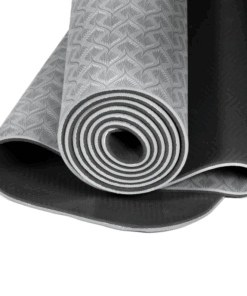 Esterilla para Yoga Premium TPE Yogi & Yogini Antracita