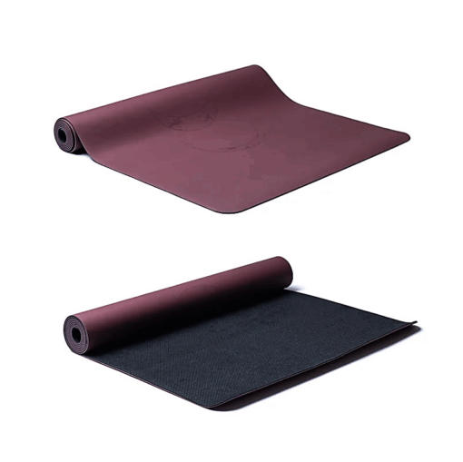 Esterilla para Yoga Yogi & Yogini de PU fases lunares berenjena