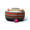 Zafu de Yoga meditación multicolor verde/verde oscuro