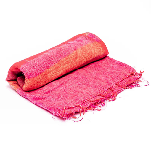 Manta de Yoga meditación rojo/rosa/naranja