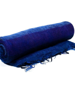 Manta de Yoga meditación azul/púrpura