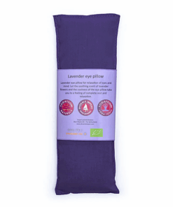 Almohadilla Ojos para Yoga y Pilates Lavanda BIO violeta oscuro