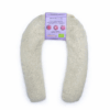 Almohadilla Cuello para Yoga y Pilates Lavanda BIO Beige