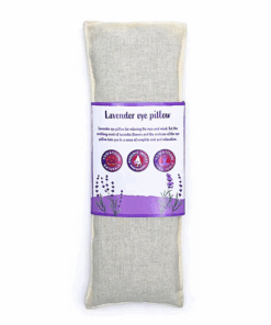 Almohadilla Ojos para Yoga y Pilates Lavanda BIO beige