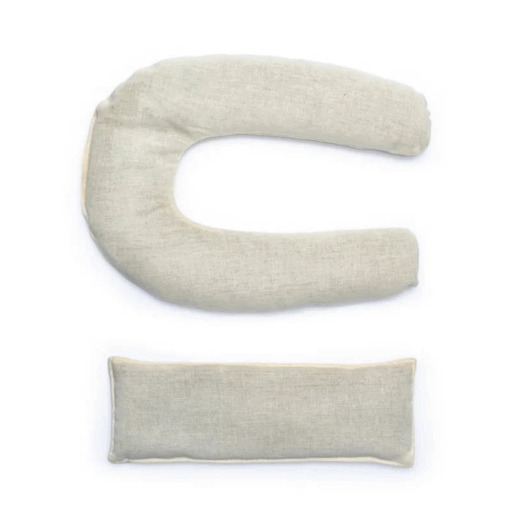 Almohadilla Ojos/Cuello para Yoga y Pilates Lavanda BIO Beige