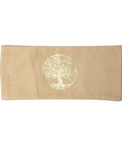 Almohadilla Ojos para Yoga y Pilates funda Árbol de la vida algodón orgánico