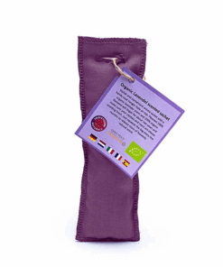 Bolsita perfumada de lavanda BIO morado oscuro